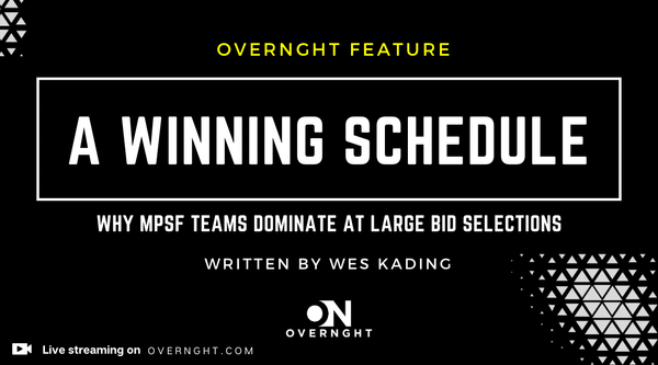 A Winning Schedule: Why MPSF Teams Dominate at Large Bid Selections
